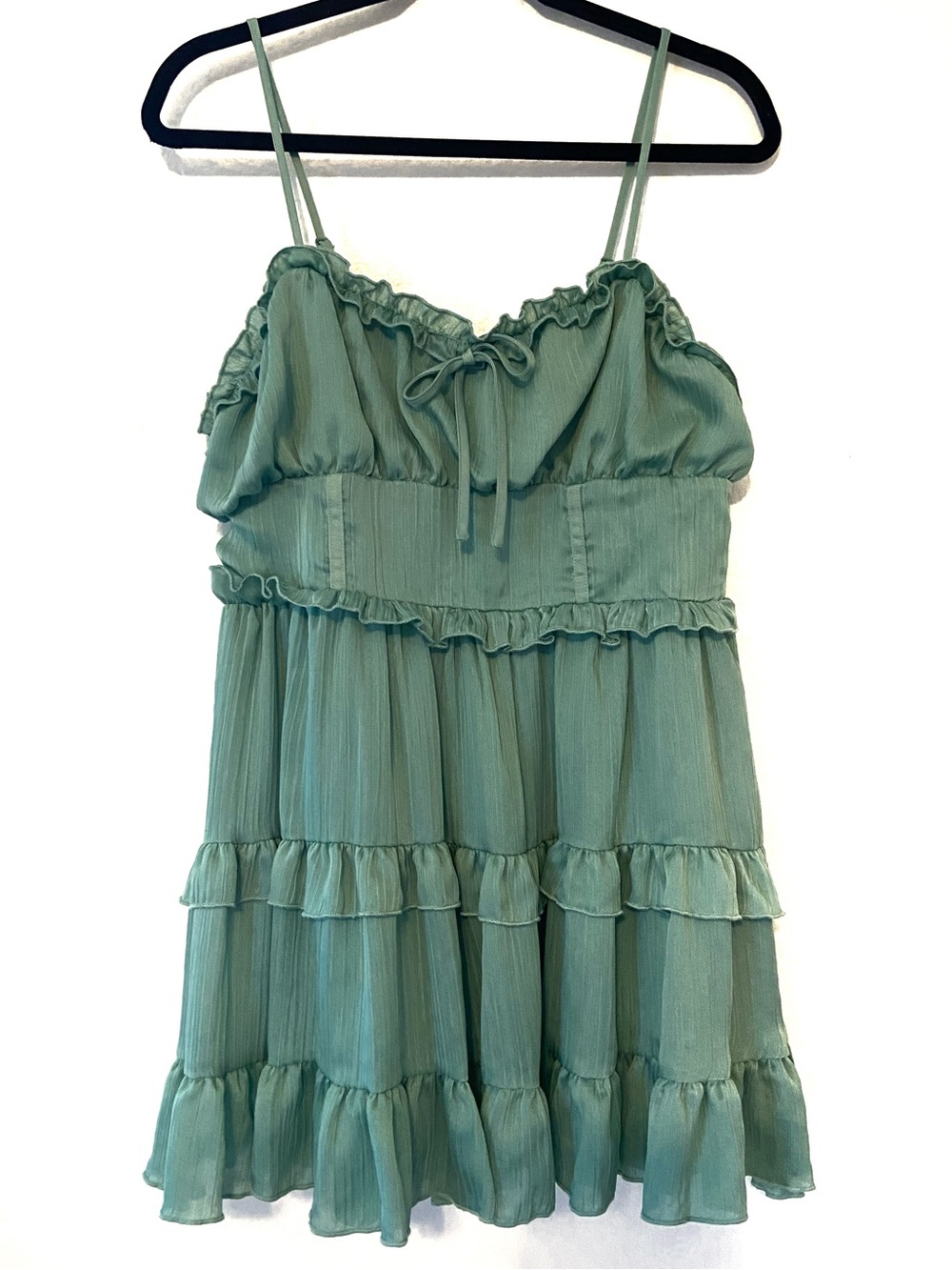 Wild Fable Mini Ruffle Dress Large